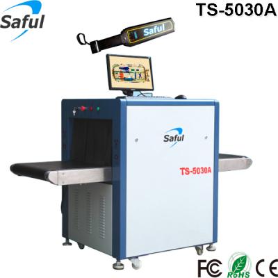 China Tunnel Size 500mm*300mm X-Ray Baggage Scanner Security Check Machine 500(w)X 300(h)mm for sale