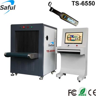 China Super Clear Images Airport X-Ray Baggage Inspection Scanner TS-6550 650*500mm for sale