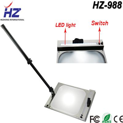 China Under Car Inspection Led Mirror , Under Vehicle Security Checking Mirror With Light HZ-988 30cm*30cm for sale