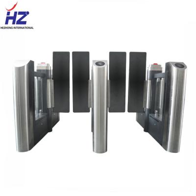 China 304 Electric Stainless Steel 304 RFID Collector Full Height Swing Turnstile Gate Access Control System for sale