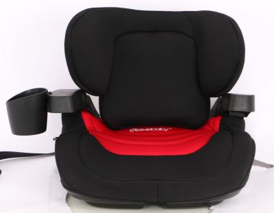 China New Fabric Baby Booster Car Seat with ISOFIX and Cup, Adjustable Armrest, EEC R44/04 Certificate, Group 3 for sale