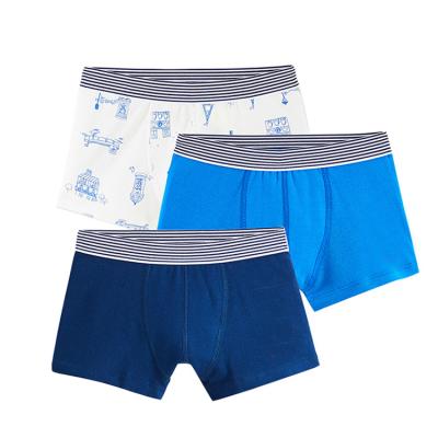 China QUICK DRY Custom Knitted Kids Boxer Shorts Boys Briefs Breathable/Sweat Kids Boxers Briefs Releasing Short Pants for sale