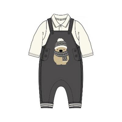 China Antibacterial Baby's Long Sleeves Toddler Casual Clothes Children's T-shirt+Trousers Fashionable Children's Clothing Set for sale