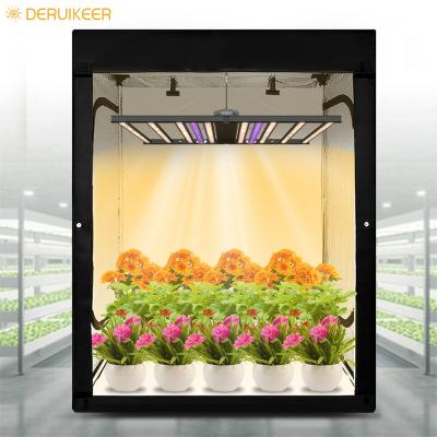 China Seed starting Deruikeer 740W full spectrum IR UV lm301b LED grow light for indoor plants for sale