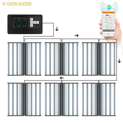 China Seed Starting USA Dropshipping Stock Samsung 301B/301H IR UV Grow Light Foldable Bar 740W 800W Full Spectrum LED Grow Lights for sale