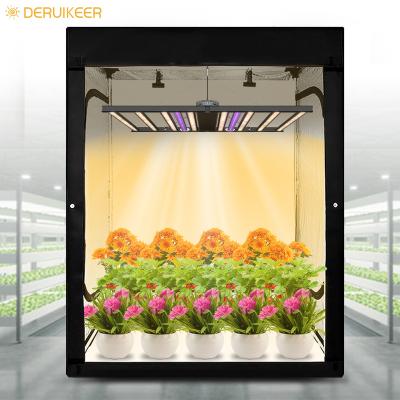 China Seed Starting New 650W 740W 6500K 3000K Samsung Lm301H 10 Bar Designing Deruikeer 2022 IR UV Led To Grow Light for sale