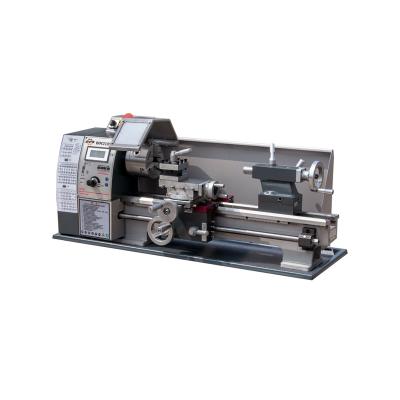 China Building Material Stores Mini Manual Metal Lathe Machine With Swing Over Bed 210mm Brushless Motor WM210V for sale