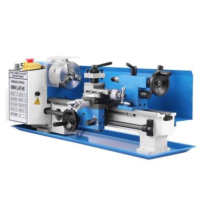 China Building Material Conventional Lathe Machine Shops Industrial Gear Head Hobby 7*12 Inch for sale