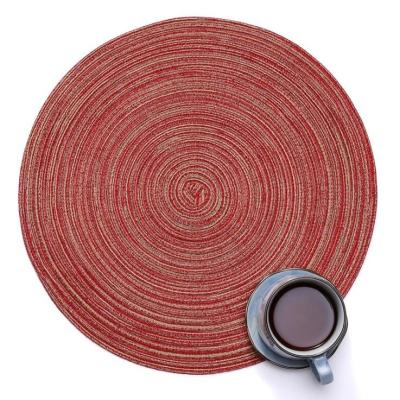 China 36cm table mat boho table mat washable washable place mat for sale