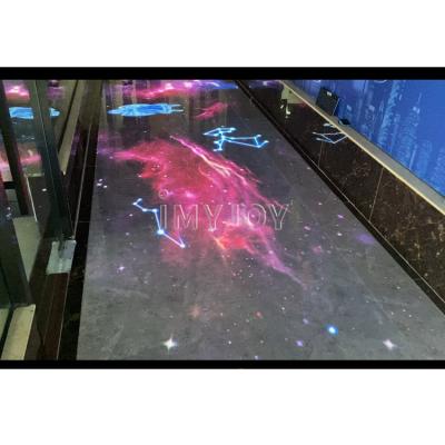 China Promotion/advertising floor interactive games projection system/game center etc. 3D AR for interactive mall floor for sale