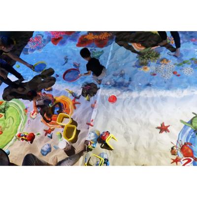 China Interactive Virtual Vivid Dynamic Interactive Beach Game Interactive Projection For Kids for sale