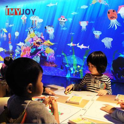 China Interactive museum AR drawing painting photo wall+interactive games online for sale