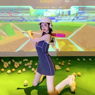 China Interactive Virtual Vivid Interactive AR Sports Game Simulated Baseball Interactive Game for sale