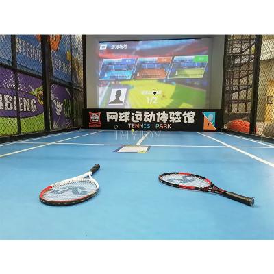 China Museum Amusement Park Virtual Reality Fitness Game Wall Game AR Interactive Tennis Simulator For Adult/Kids for sale