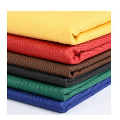 China 65 Polyester 35 Cotton Shrink-Resistant TC 16*12 TWILL Dyed Fabric Workwear Workwear FABRIC for sale