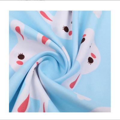 China Smooth 100% Polyester Anti Pill Printed Microfiber Twill Fabric For Shirt Shorts Bedsheet for sale