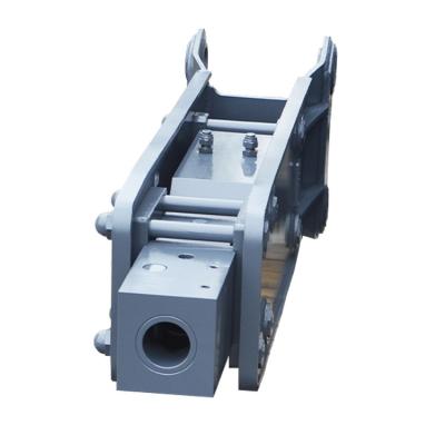 China Side Type Top Construction / Demolition Machinery Box Type Silenced Type Hydraulic Jack Hammer For Mini Excavator for sale