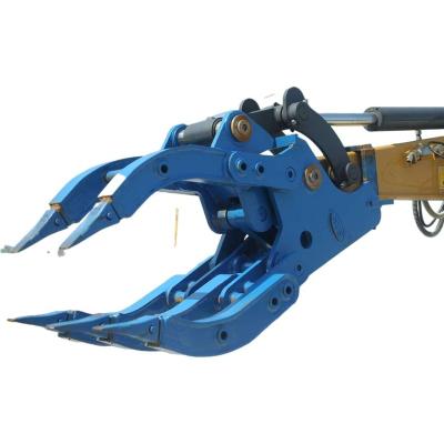 China Machinery Repair Shops Professional Is Easy For Installation Convenient Excavator Hydraulic Grapple Log Loader for sale