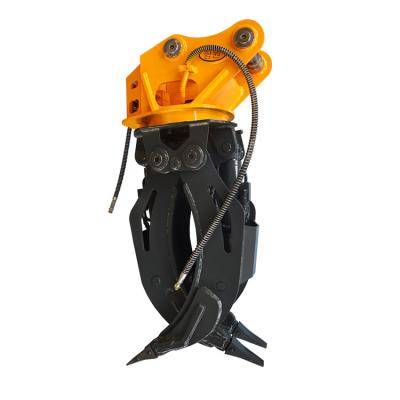 China Hydraulic Machinery Repair Shops 360 Rotation Grapples Binds Excavator Grapple For 30 To 35 Ton Excavator for sale