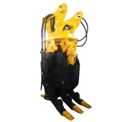 China Machinery Repair Shops Excavator Hydraulic Rotating Stone Grapple Log Grapples for sale