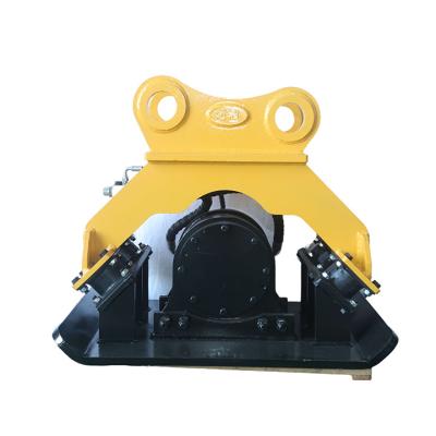 China Building Material Shops Vibrating Compactor Machine For Excavator Hydraulic Soil Plate Compactor Earth Compactor for sale