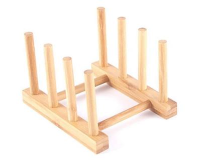 China Wholesale High Quality Durable Folding Wooden Dish Drainer Rack Bamboo Dish Rack for sale