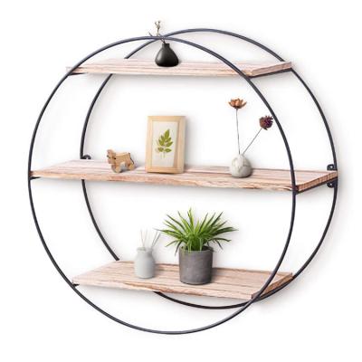 China (Size) Color Adjustable Advanced Minimalist Custom Models Floating Wall Mounted Wooden Shelf for sale