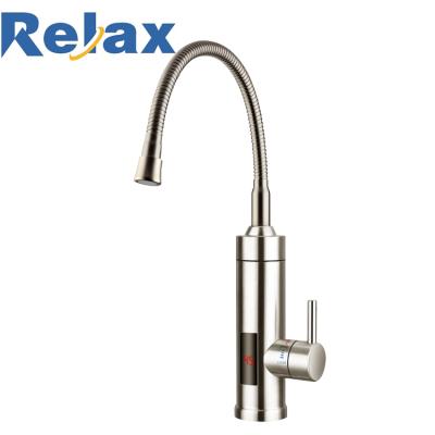 China Easy Install S2-19D Ambient Electric Heating Instant Pull Out Instant Hot Water Faucet for sale