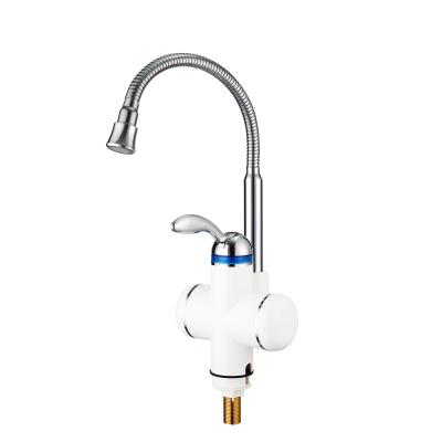 China Easy Install R61-09d Bathroom Boil And Tapkitchen Water Dispanser Hot Water Cold Brushed Faucet for sale