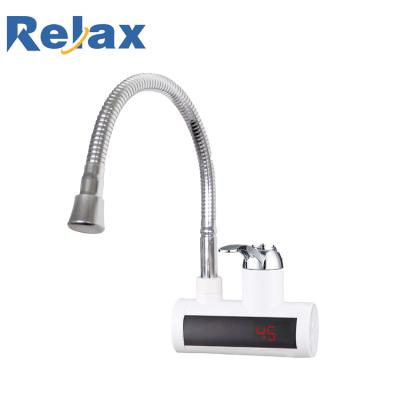 China Easy Install R52-18W ABS Kitchen Heat Water Faucet Ambient Instant Water Tap Plastic Sink Water Faucet for sale