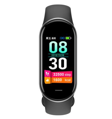 China IP68 waterproof The Smart wristband features a 1.14-inch HD screen with easy-to-replace strap, heart rate and waterproof motion  M8 for sale