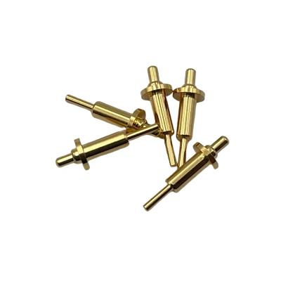 China Industrial Equipment Factory Supply Custom Precision Adapter Brass Machining Manufacture 2.5 Mm OEM ODM Service Part Mechanical Pogo Pin for sale