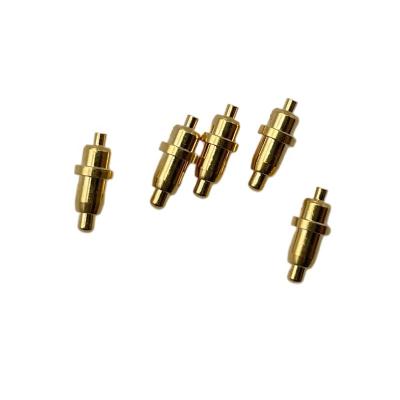 China Custom brass industrial equipment new product service components products print OEM high precision metal parts machining male female pogo pin for sale