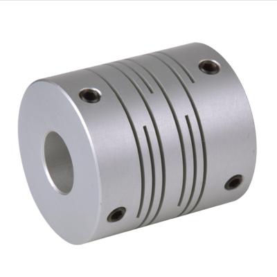 China Garment Shops Rigid Coupling Parallel Line Shafts Aluminum Encoder Motor Encoder All-in-One Construction Step-Servo Coupling for sale