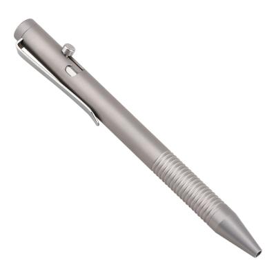 China office & School Pen Titanium Pens Click Action Bolt Action Titanium Alloy Material Ball Pen for sale