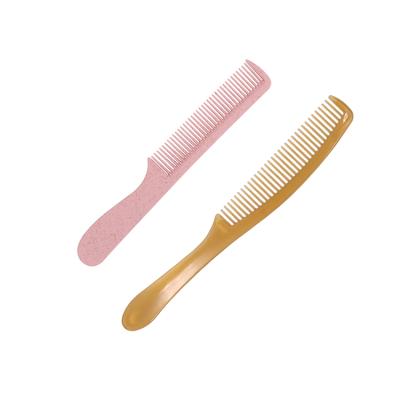 China Eco-friendly Custom Color Disposable Comb Good Quality Hotel Bamboo Plastic Combs for sale