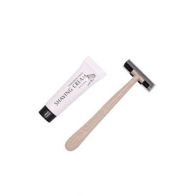 China Manufacturer Low Price Hotel Razor Twin Set Wholesale Hotel Disposable Blade Razor for sale