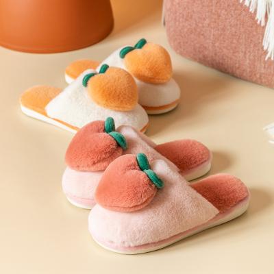 China Wholesale 2021 Fashion Trend Female Couples Plush Winter Slippers Fashion Fur Slippers Cute Winter Wool Indoor Slippers for sale