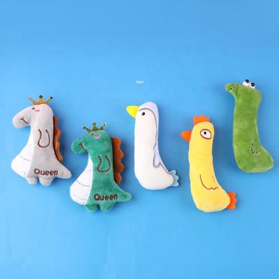 China Sustainable Pet Plush Toys Bite Resistant Mint Cat Toys Interactive Play Pet Supplies Cat Toys for sale