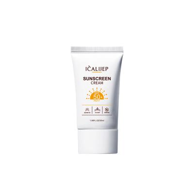 China Natural Skin Care Sunscreen ICALIJEP Sun Cream Private Label Face Creams Whitening Natural Sunblock Sun Screen Lotion Sunscreen Cream Ingr for sale