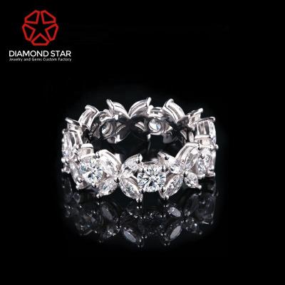 China 925 Sterling Silver Ring CZ Jewelry Romantic Luxury Classic SilverRings Wedding Rings For Women Engagement Ring for sale