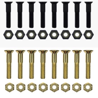 China Professional Youth Skateboard Main Board Nail Skateboard Flat Nuts & Bolts for sale