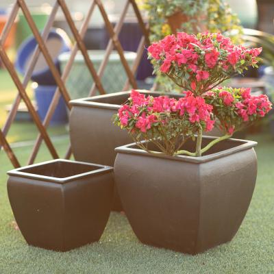 China Outdoor Traditional Ceramic Plant Pots Large Size Garden Pots Succulent Planters Plant Pot Flower Vases for sale