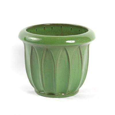 China Top-selling small size shape color durable garden custom minimalist simple logo ceramic small succulent pot for indoor outdoor for sale