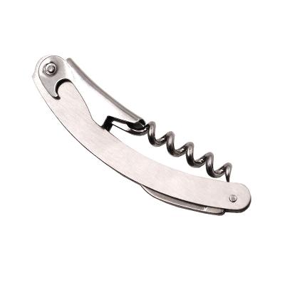 China Wholesale Viable 3 in 1 Shrimp Form Stainless Steel Cork Screw Corkscrew Wine Bottle Cover Opener for sale