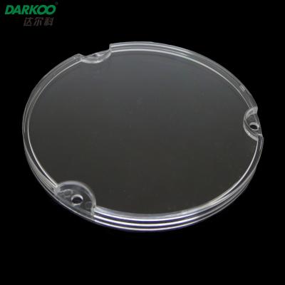 China Transparent Led High Bay Light Ceiling Light Plastic Cover / 100mm Diameter High Bay Lights Lens Cover for sale