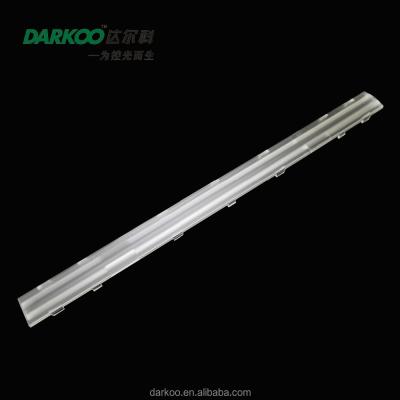 China Linear Lighting Led Linear Led Profile With 30/60/90 Degree Asymmetric Lens 3030lens 2835 Lens Angle Lens for sale