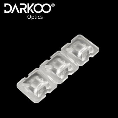 China Table Lamp 110*75 Degree Led Optical Lens 3 In 13h Module Table Lens For Desk Lamp By Darkoo for sale