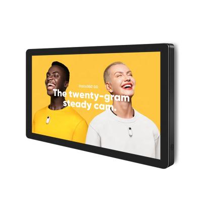 China Retail Store/Restaurant/Outdoor Advertising Screen TV Screen High Brightness Event Video Display Wall Mount LCD Panel Waterproof Thin Billboard for sale