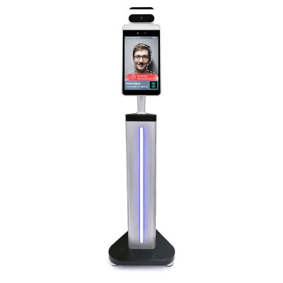 China Indoor Wholesale Digital Infrared Body Temperature Detecting Interactive Advertising Machine for sale